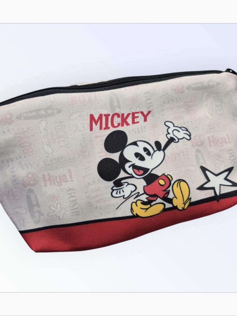 Disney Officially Licensed Mickey Mouse Zippered Pouch